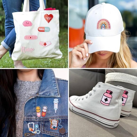 2* RETRO MICKEY MOUSE HEAD PATCH IRON ON PATCH CLOTHING ACCESSORIES - Picture 4 of 4